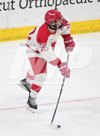 Thumbnail 2 in Joel Barlow/Weston/Abbott Tech vs. Conard (CIAC DIII Final) photogallery.