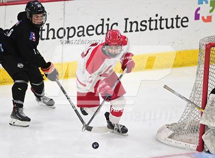 Thumbnail 3 in Joel Barlow/Weston/Abbott Tech vs. Conard (CIAC DIII Final) photogallery.