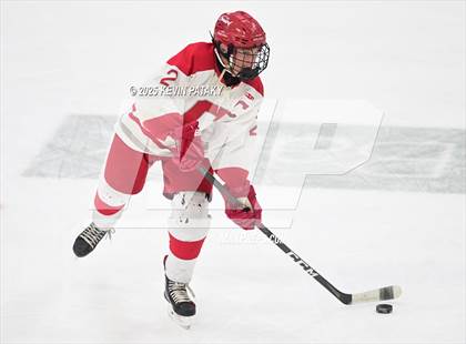 Thumbnail 2 in Joel Barlow/Weston/Abbott Tech vs. Conard (CIAC DIII Final) photogallery.