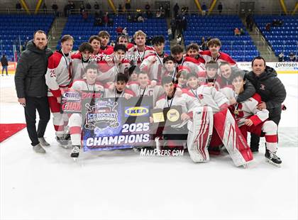 Thumbnail 1 in Joel Barlow/Weston/Abbott Tech vs. Conard (CIAC DIII Final) photogallery.