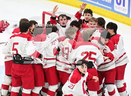 Thumbnail 2 in Joel Barlow/Weston/Abbott Tech vs. Conard (CIAC DIII Final) photogallery.