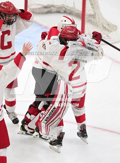 Thumbnail 3 in Joel Barlow/Weston/Abbott Tech vs. Conard (CIAC DIII Final) photogallery.