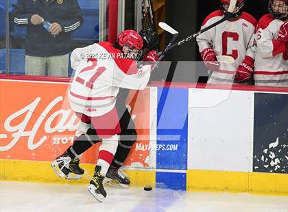 Thumbnail 3 in Joel Barlow/Weston/Abbott Tech vs. Conard (CIAC DIII Final) photogallery.