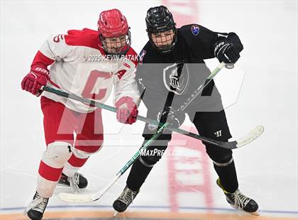 Thumbnail 2 in Joel Barlow/Weston/Abbott Tech vs. Conard (CIAC DIII Final) photogallery.