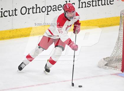 Thumbnail 2 in Joel Barlow/Weston/Abbott Tech vs. Conard (CIAC DIII Final) photogallery.