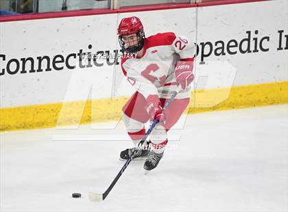 Thumbnail 1 in Joel Barlow/Weston/Abbott Tech vs. Conard (CIAC DIII Final) photogallery.