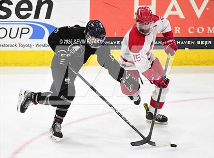 Thumbnail 1 in Joel Barlow/Weston/Abbott Tech vs. Conard (CIAC DIII Final) photogallery.