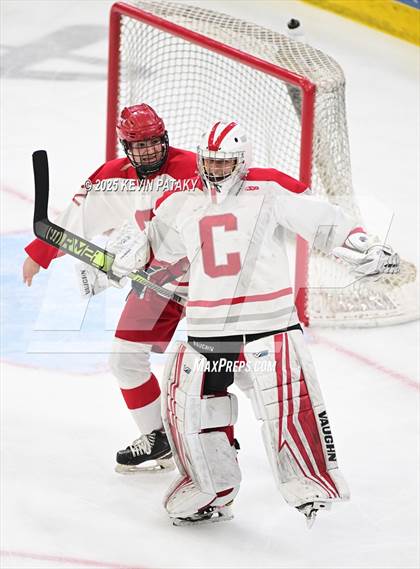 Thumbnail 3 in Joel Barlow/Weston/Abbott Tech vs. Conard (CIAC DIII Final) photogallery.