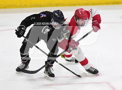 Thumbnail 2 in Joel Barlow/Weston/Abbott Tech vs. Conard (CIAC DIII Final) photogallery.