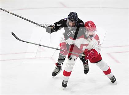 Thumbnail 3 in Joel Barlow/Weston/Abbott Tech vs. Conard (CIAC DIII Final) photogallery.