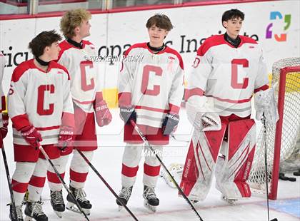 Thumbnail 3 in Joel Barlow/Weston/Abbott Tech vs. Conard (CIAC DIII Final) photogallery.