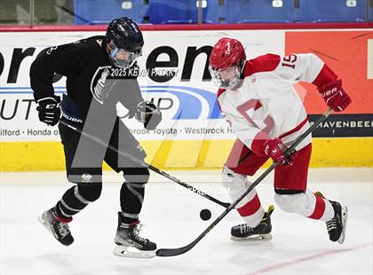 Thumbnail 2 in Joel Barlow/Weston/Abbott Tech vs. Conard (CIAC DIII Final) photogallery.