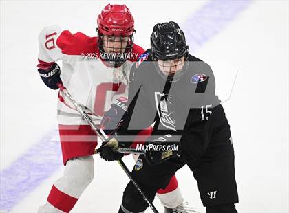 Thumbnail 2 in Joel Barlow/Weston/Abbott Tech vs. Conard (CIAC DIII Final) photogallery.