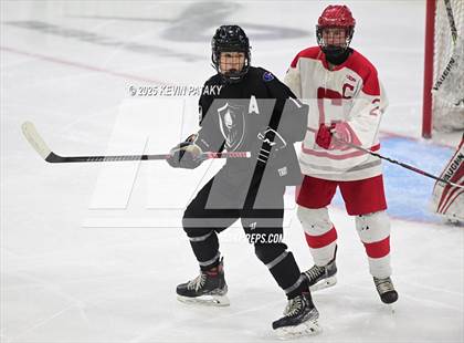 Thumbnail 2 in Joel Barlow/Weston/Abbott Tech vs. Conard (CIAC DIII Final) photogallery.