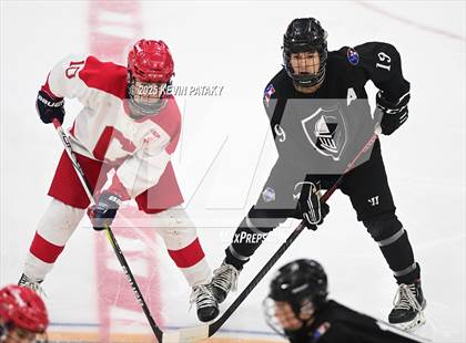Thumbnail 1 in Joel Barlow/Weston/Abbott Tech vs. Conard (CIAC DIII Final) photogallery.