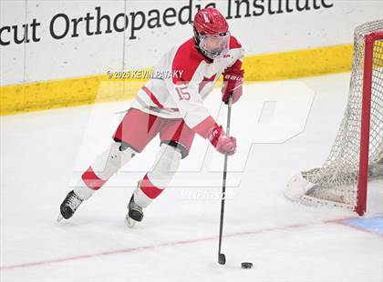 Thumbnail 3 in Joel Barlow/Weston/Abbott Tech vs. Conard (CIAC DIII Final) photogallery.