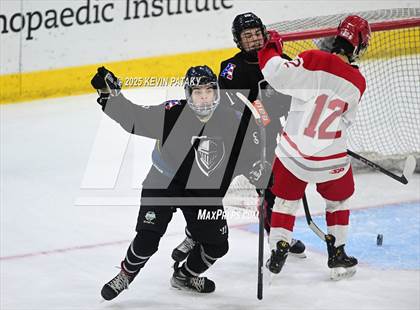 Thumbnail 3 in Joel Barlow/Weston/Abbott Tech vs. Conard (CIAC DIII Final) photogallery.
