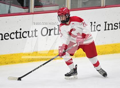 Thumbnail 2 in Joel Barlow/Weston/Abbott Tech vs. Conard (CIAC DIII Final) photogallery.