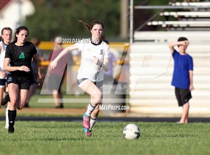 Thumbnail 2 in StoneBridge vs. Atlantic Shores Christian (Metro Conference Final) photogallery.