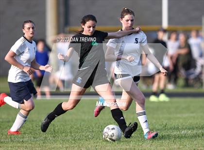 Thumbnail 2 in StoneBridge vs. Atlantic Shores Christian (Metro Conference Final) photogallery.