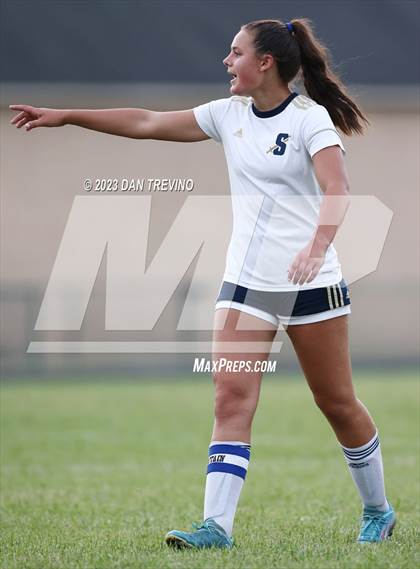 Thumbnail 2 in StoneBridge vs. Atlantic Shores Christian (Metro Conference Final) photogallery.