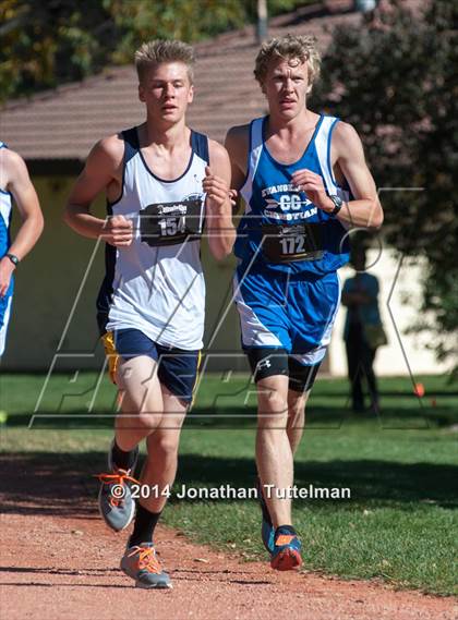 Thumbnail 1 in CHSAA 2A Region 2 Cross Country Finals photogallery.