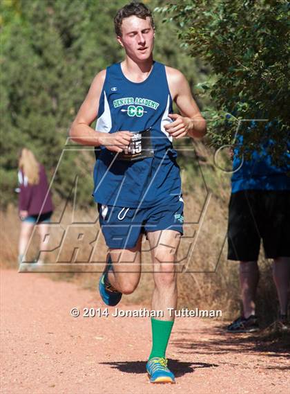 Thumbnail 1 in CHSAA 2A Region 2 Cross Country Finals photogallery.