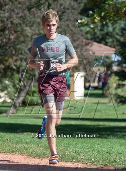 Thumbnail 3 in CHSAA 2A Region 2 Cross Country Finals photogallery.