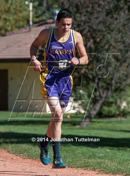 Thumbnail 1 in CHSAA 2A Region 2 Cross Country Finals photogallery.