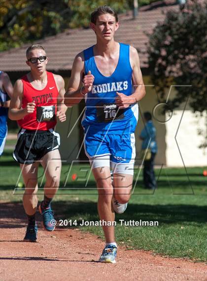 Thumbnail 3 in CHSAA 2A Region 2 Cross Country Finals photogallery.