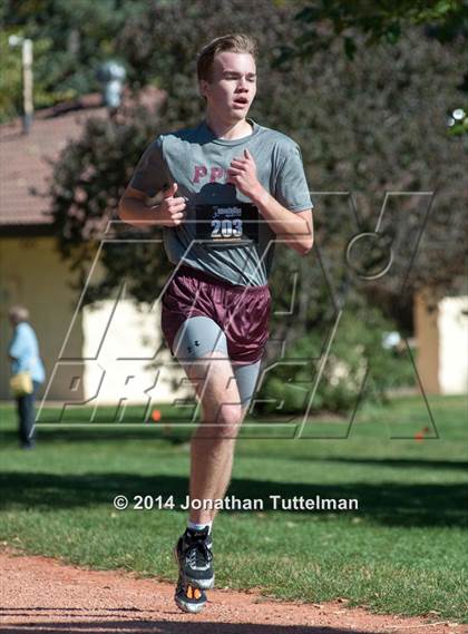 Thumbnail 1 in CHSAA 2A Region 2 Cross Country Finals photogallery.