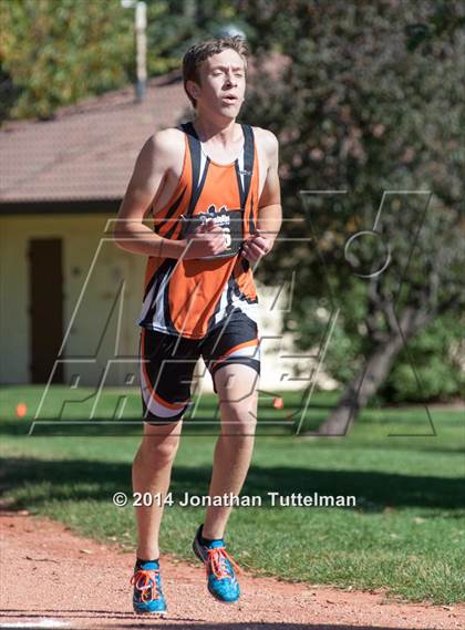 Thumbnail 3 in CHSAA 2A Region 2 Cross Country Finals photogallery.