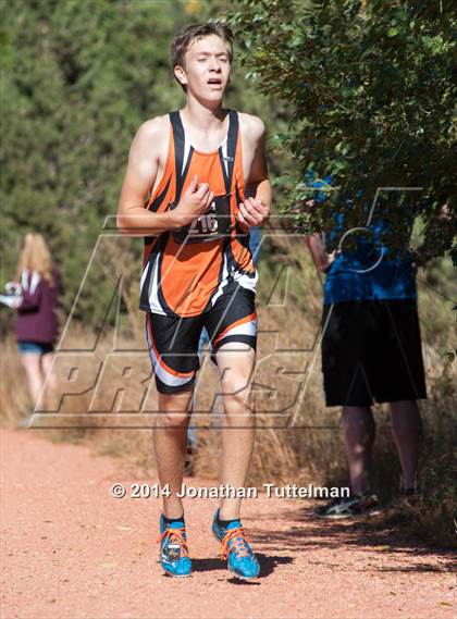 Thumbnail 1 in CHSAA 2A Region 2 Cross Country Finals photogallery.