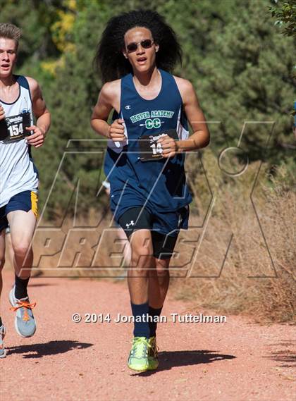 Thumbnail 3 in CHSAA 2A Region 2 Cross Country Finals photogallery.