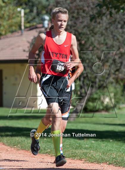 Thumbnail 2 in CHSAA 2A Region 2 Cross Country Finals photogallery.