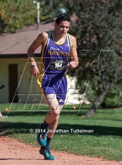 Thumbnail 3 in CHSAA 2A Region 2 Cross Country Finals photogallery.