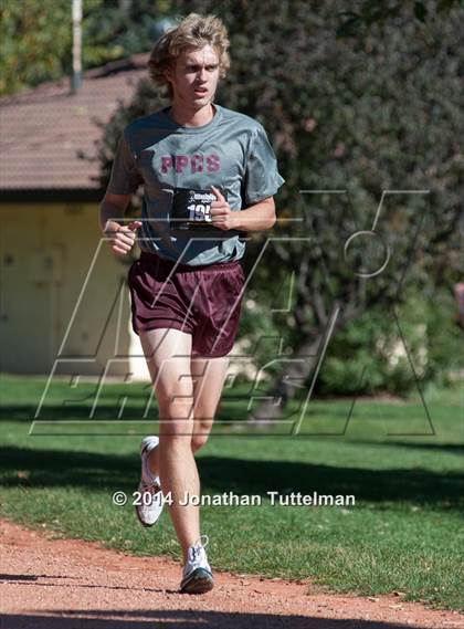 Thumbnail 1 in CHSAA 2A Region 2 Cross Country Finals photogallery.