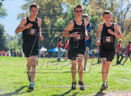 Thumbnail 1 in CHSAA 2A Region 2 Cross Country Finals photogallery.