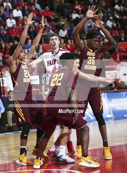 Thumbnail 2 in Mt. Vernon vs Fairport (NYSPHSAA Class AA Final) photogallery.