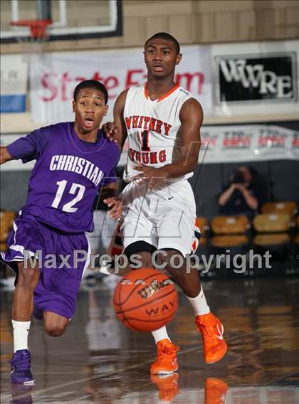 Thumbnail 2 in Whitney Young vs. Norfolk Christian (City of Palms Classic) photogallery.
