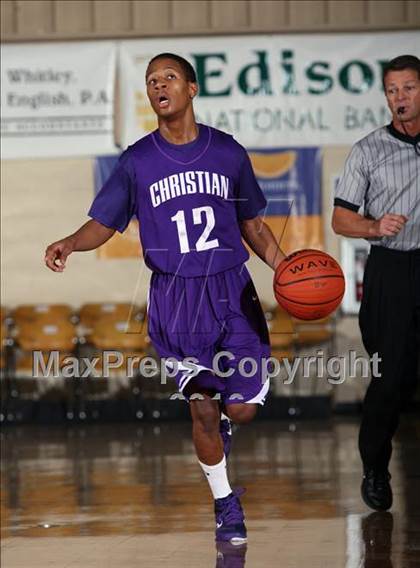 Thumbnail 2 in Whitney Young vs. Norfolk Christian (City of Palms Classic) photogallery.