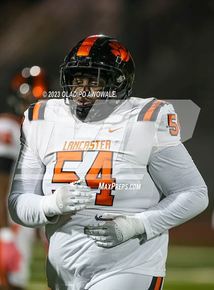 Thumbnail 1 in Forney vs. Lancaster (UIL Football 5A Division I Regional Final) photogallery.