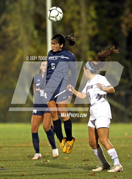Thumbnail 2 in New Fairfield vs Morgan (CIAC Class M First Round) photogallery.