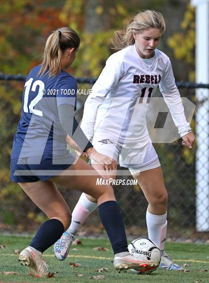 Thumbnail 2 in New Fairfield vs Morgan (CIAC Class M First Round) photogallery.