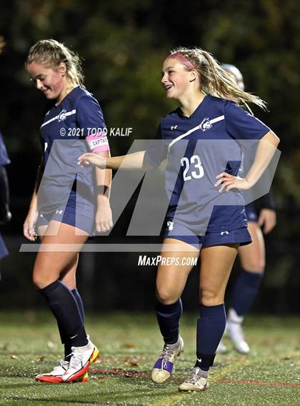 Thumbnail 2 in New Fairfield vs Morgan (CIAC Class M First Round) photogallery.