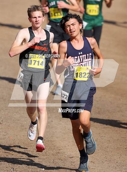 Thumbnail 3 in CIF State Cross Country Championships (Boys D5 Race) photogallery.