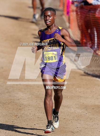 Thumbnail 3 in CIF State Cross Country Championships (Boys D5 Race) photogallery.