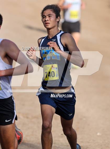 Thumbnail 2 in CIF State Cross Country Championships (Boys D5 Race) photogallery.
