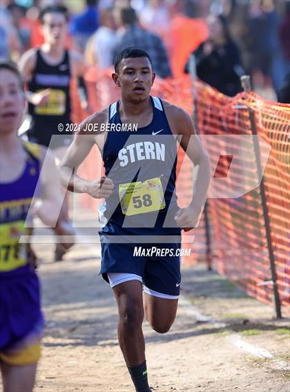 Thumbnail 1 in CIF State Cross Country Championships (Boys D5 Race) photogallery.