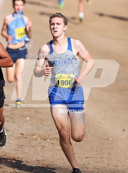 Thumbnail 3 in CIF State Cross Country Championships (Boys D5 Race) photogallery.